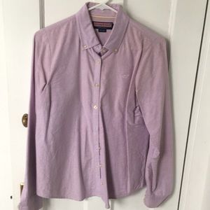 Vineyard Vines slim fit purple button down